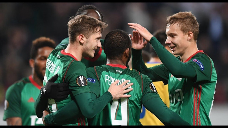 Футболисты «Локомотива»