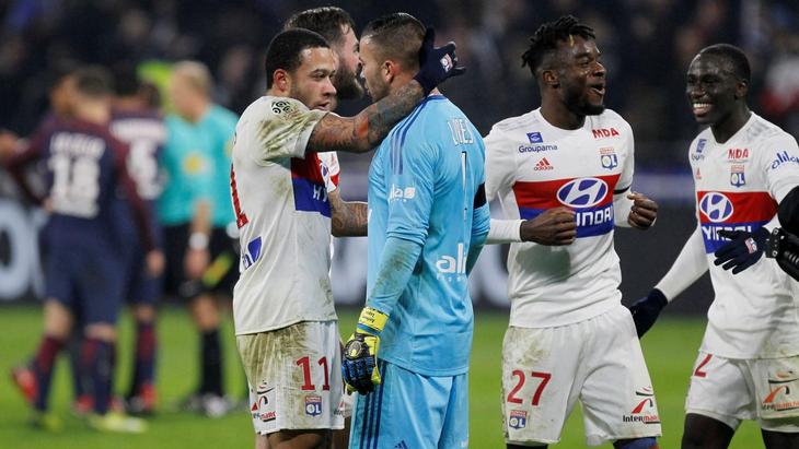 Футболисты «Лиона»