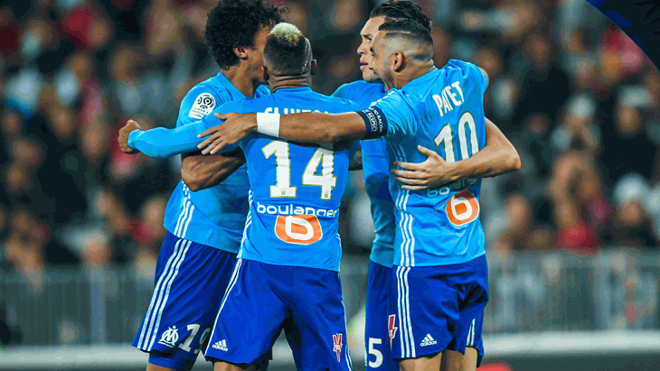 Футболисты «Марселя»