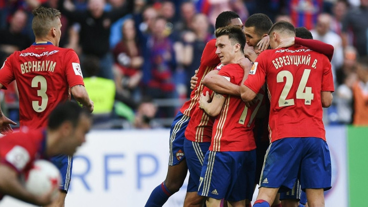 Футболисты ЦСКА