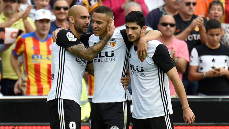 Футболисты «Валенсии»