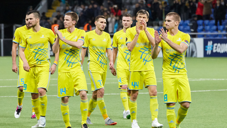 Футболисты «Астаны»