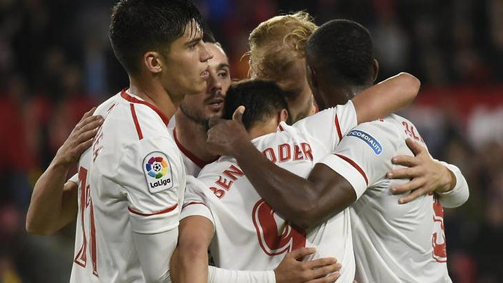 Футболисты «Севильи»