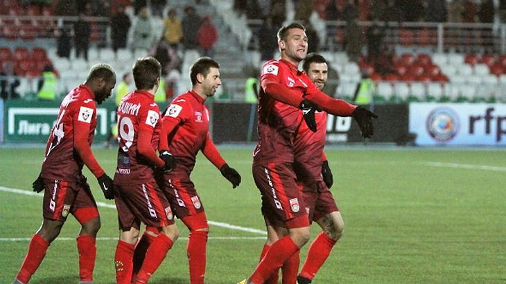 Футболисты «Уфы»