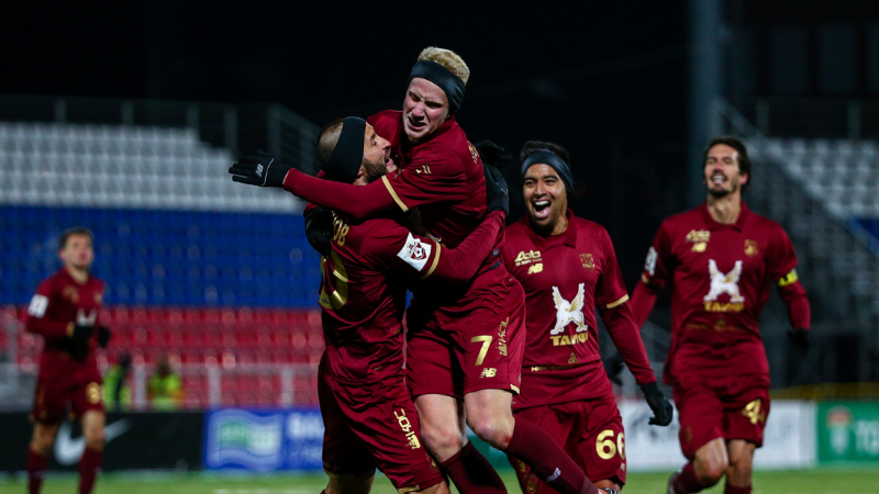 Перед встречей с чемпионом «Рубин» победил «Тосно» (1:0)
