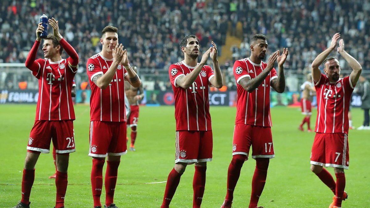 Футболисты «Баварии»