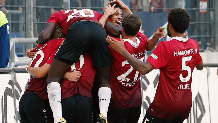 Футболисты «Ганновера»