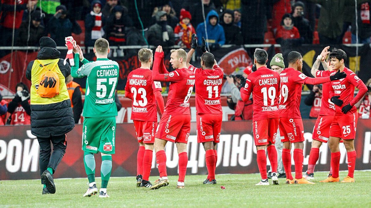 Футболисты «Спартака»