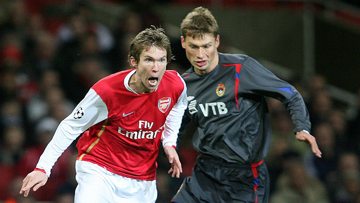 ЦСКА и «Арсенал» встречались 12 лет назад