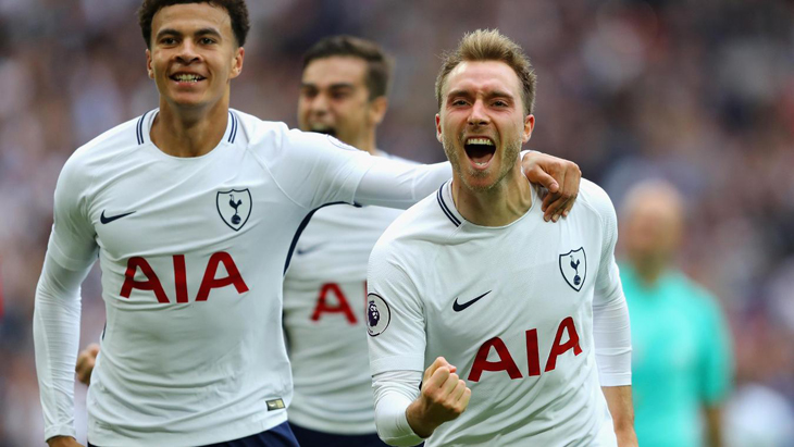 Деле Алли и Кристиан Эриксен