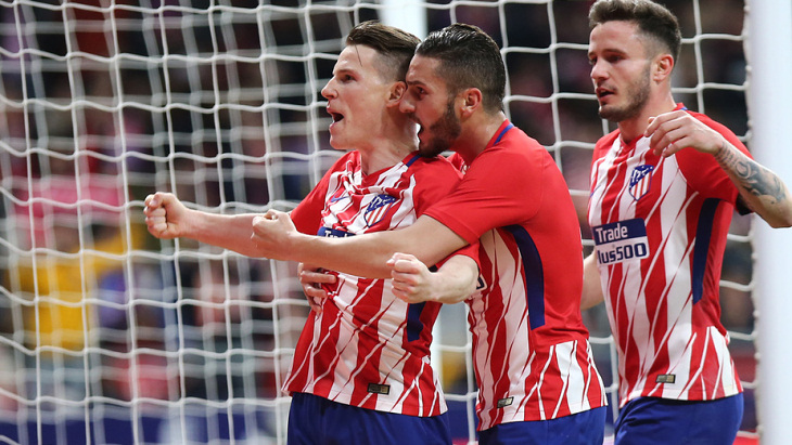 Футболисты «Атлетико»