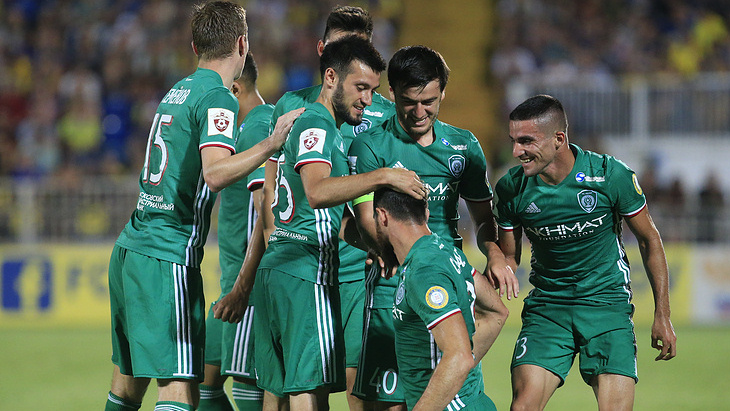 Футболисты «Ахмата»