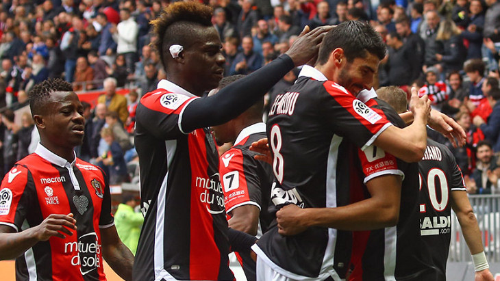 Футболисты «Ниццы»