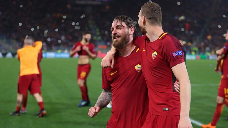 Футболисты «Ромы»