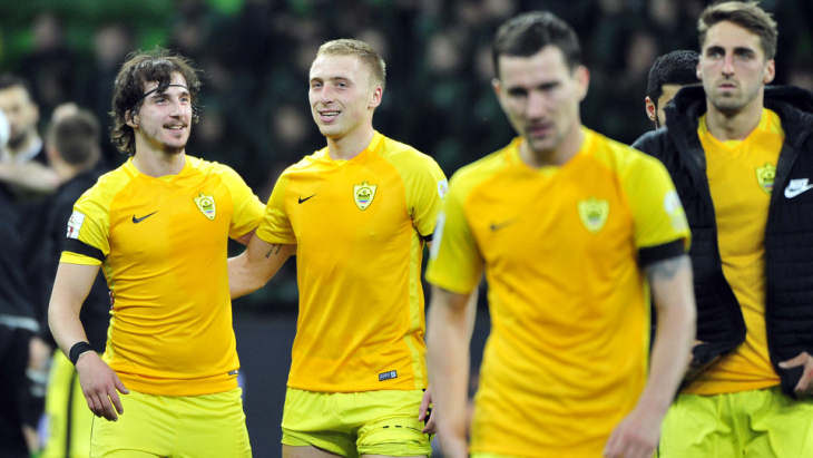 Футболисты «Анжи»