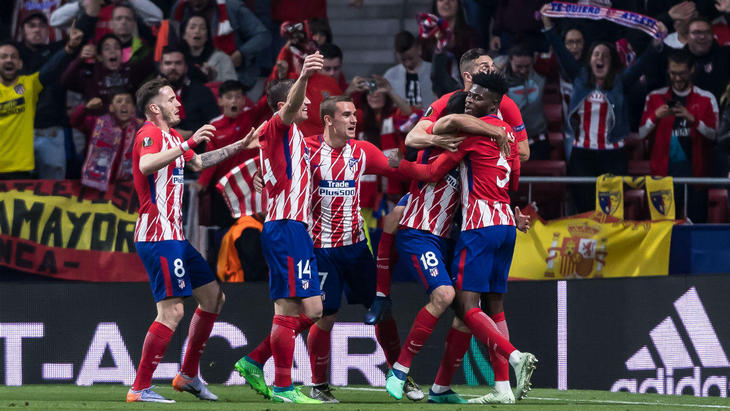 Футболисты «Атлетико»