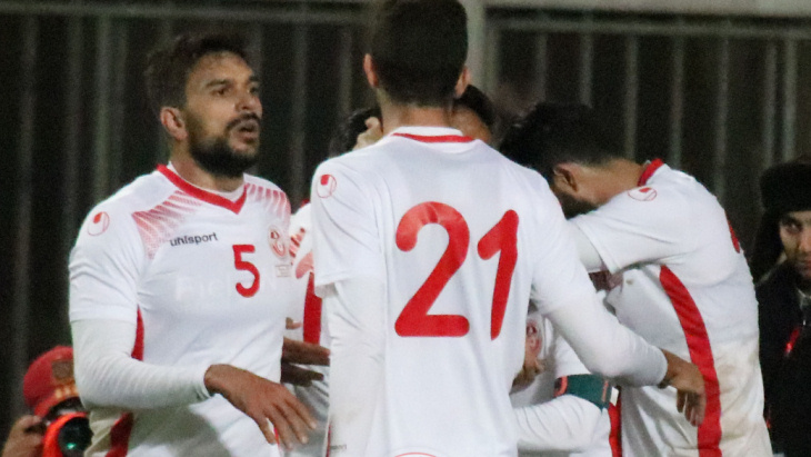 Футболисты сборной Туниса