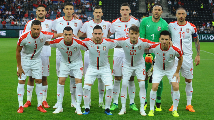 Сборная Сербии