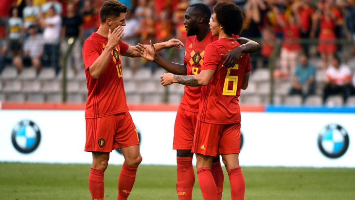 Футболисты сборной Бельгии