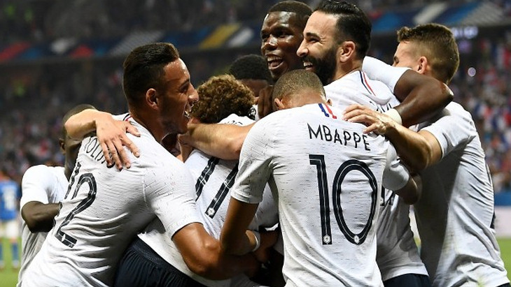 Футболисты сборной Франции