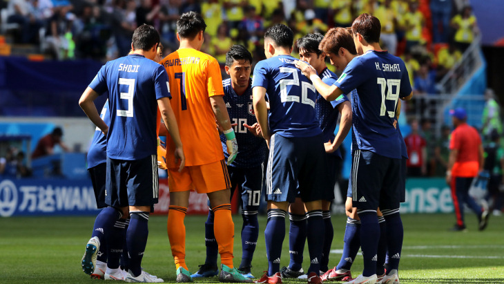 Футболисты сборной Японии