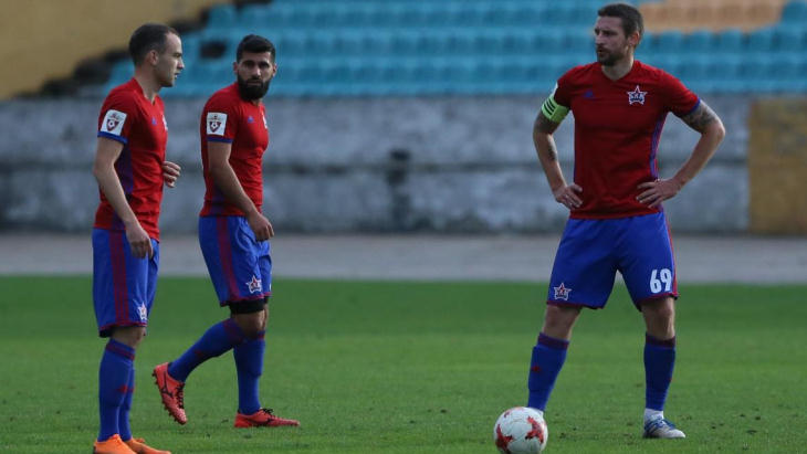 Футболисты «СКА-Хабаровск»