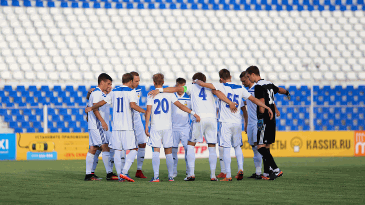 Футболисты «Волгаря»