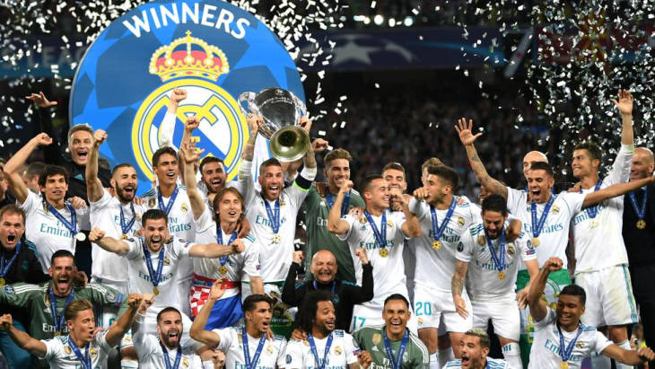 «Реал» в третий раз подряд стал победителем Лиги чемпионов