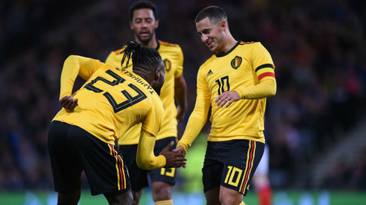 Бельгия в отличной форме перед визитом в Исландию