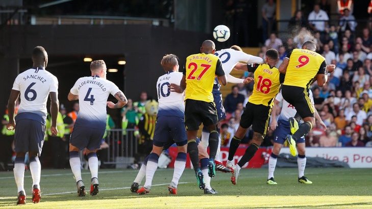 В недавнем матче АПЛ «Уотфорд» переиграл «Тоттенхэм»