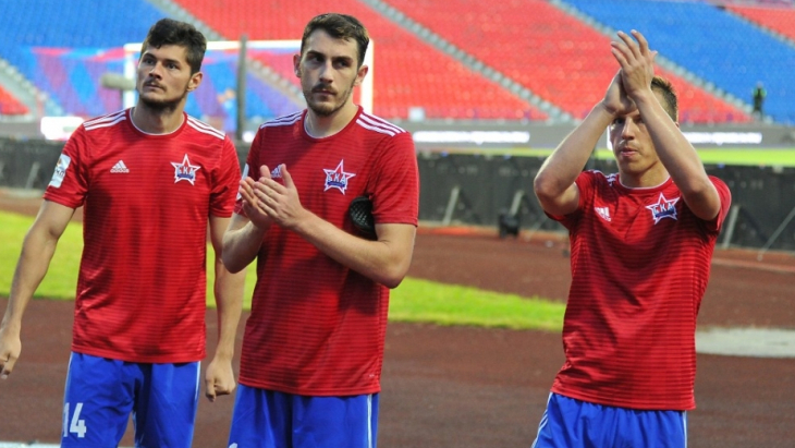 Футболисты «СКА-Хабаровск»