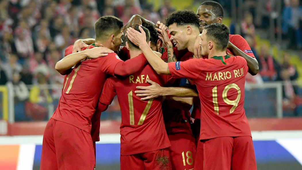 Португалия лидирует в своей группе Лиги наций