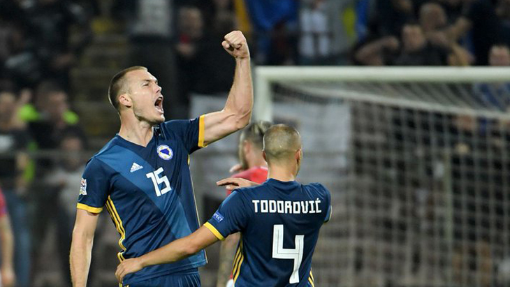 Эдин Джеко и Дарко Тодорович