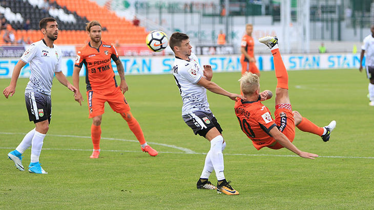 «Урал» — «Уфа»: фрагмент матча прошлого сезона