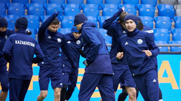 Игроки сборной Казахстана