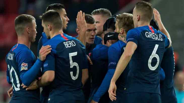 Футболисты сборной Словакии