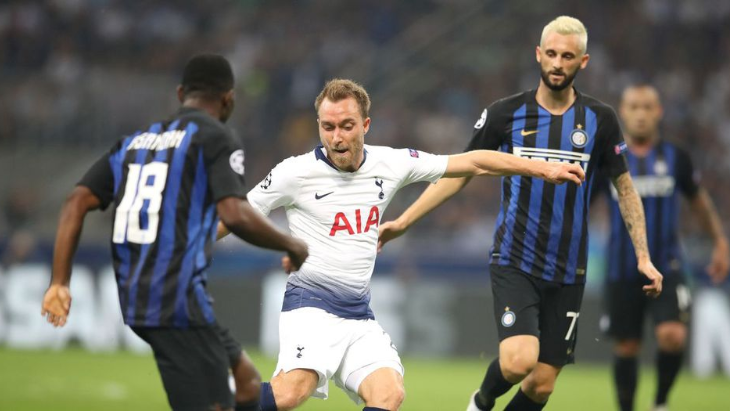 В первом туре «Интер» победил «Тоттенхэм»
