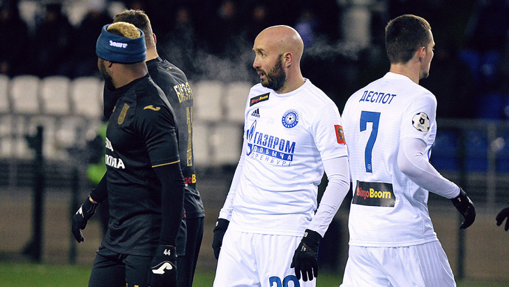 Футболисты «Оренбурга»