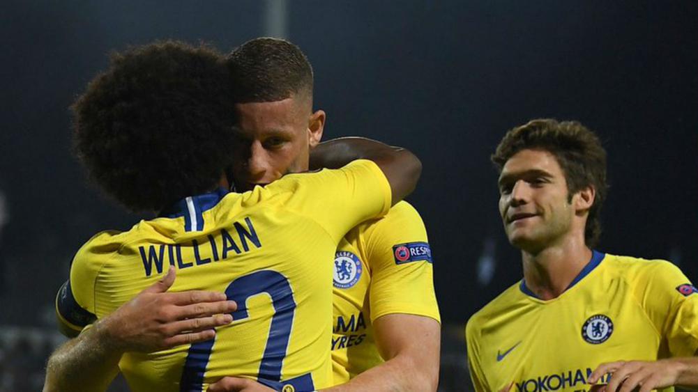 «Челси» уже вышел в плей-офф Лиги Европы