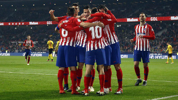 Футболисты «Атлетико»