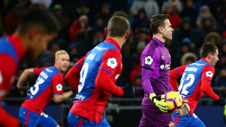 Футболисты ЦСКА