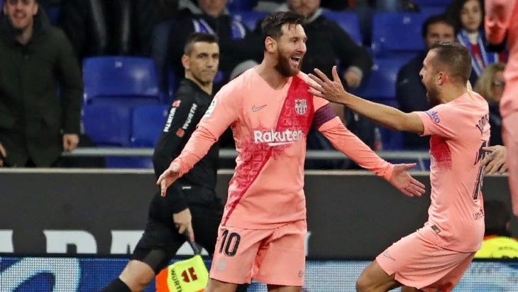 Месси лучший бомбардир «Барсы» в нынешнем сезоне Примеры