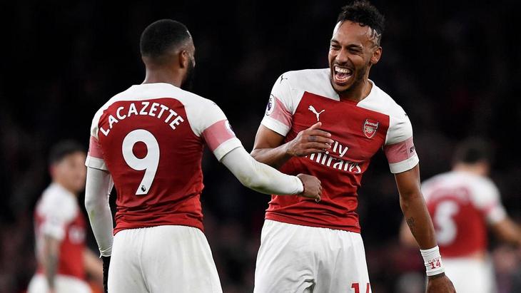 Александр Ляказетт и Пьер-Эмерик Обамеянг