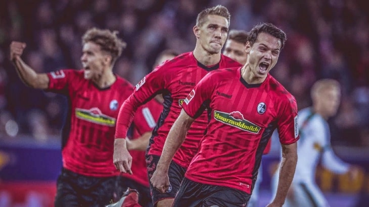 «Фрайбург» является пятой командой Бундеслиги по набранным очкам в шести последних играх дома