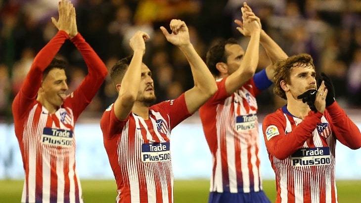 Футболисты «Атлетико» благодарят болельщиков за поддержку