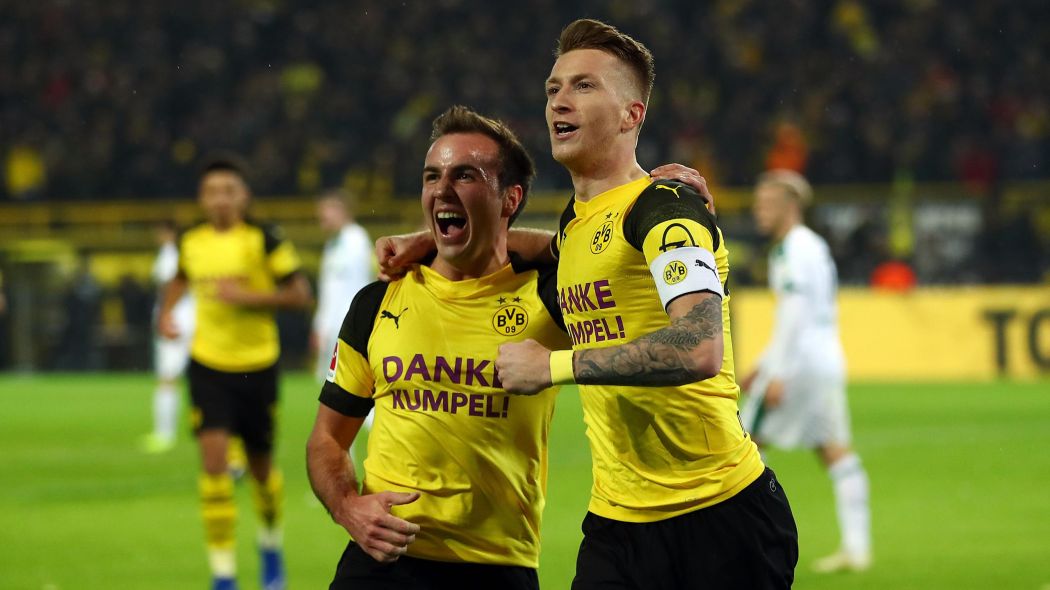 «Боруссия» лидирует в Бундеслиге с отрывом в шесть очков
