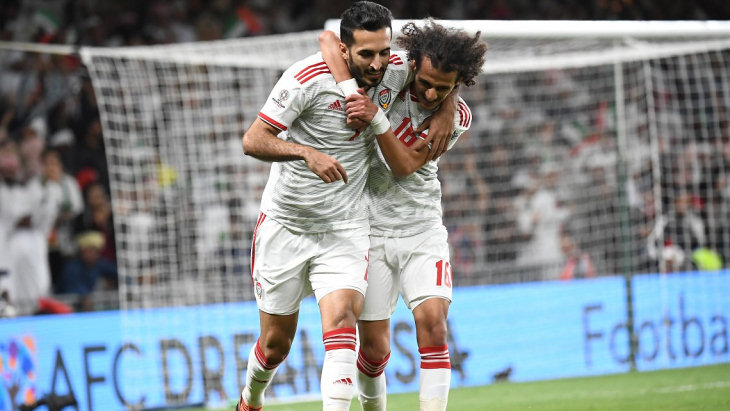 Футболисты сборной ОАЭ