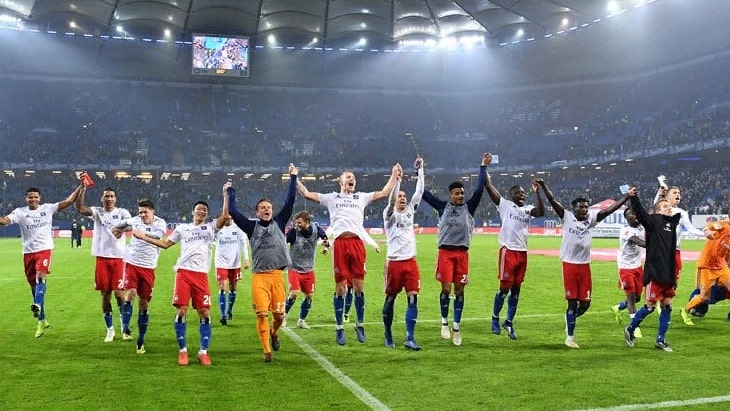 футболисты «Гамбурга»