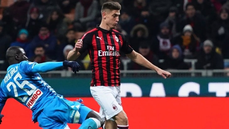 Новичок «Милана» Кристоф Пиатек