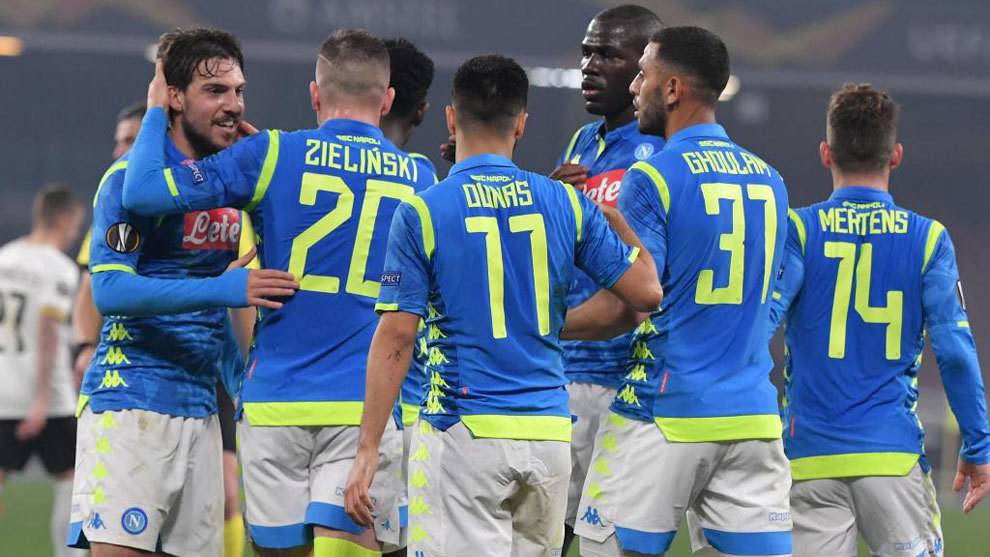 «Наполи» не знает поражений пять матчей кряду